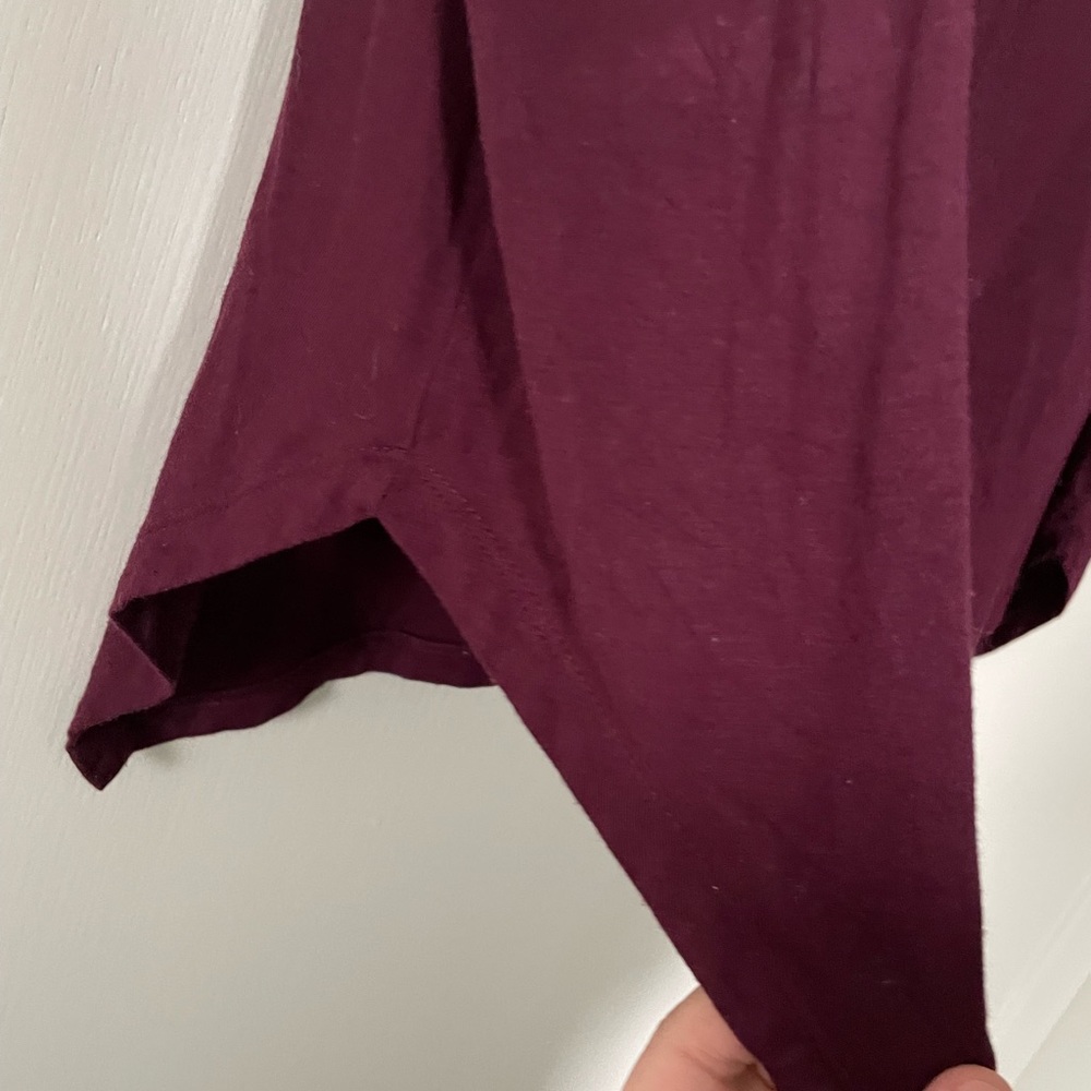 AE Soft and Sexy Tee in Burgundy - Picture 2 of 5